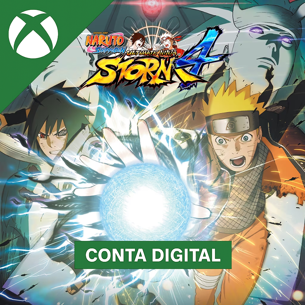Naruto Shippuden Ultimate Ninja Storm 4 - Xbox Mídia Digital