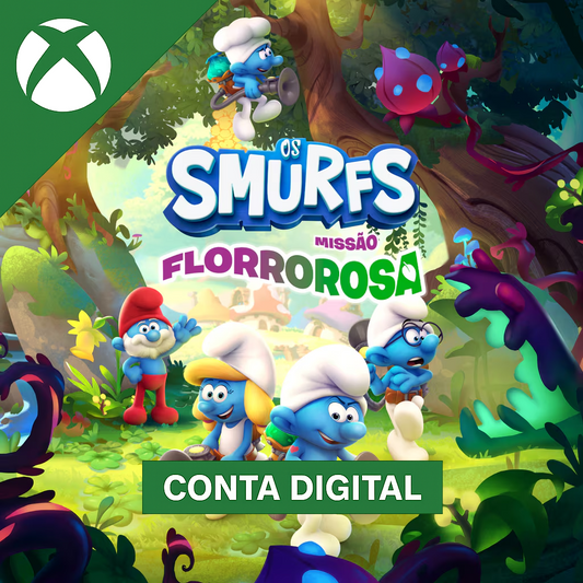 Os Smurfs Missão Florrorosa - Xbox One Mídia Digital