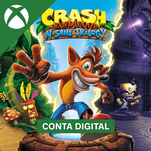 Crash Bandicoot Sane Trilogy Xbox One Medios digitales 