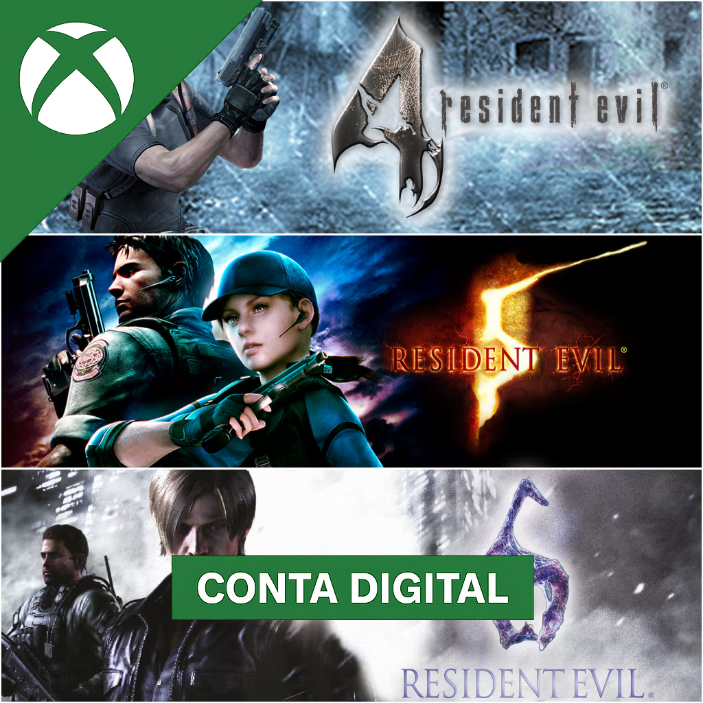 Paquete triple de Resident Evil - Medios digitales de Xbox One