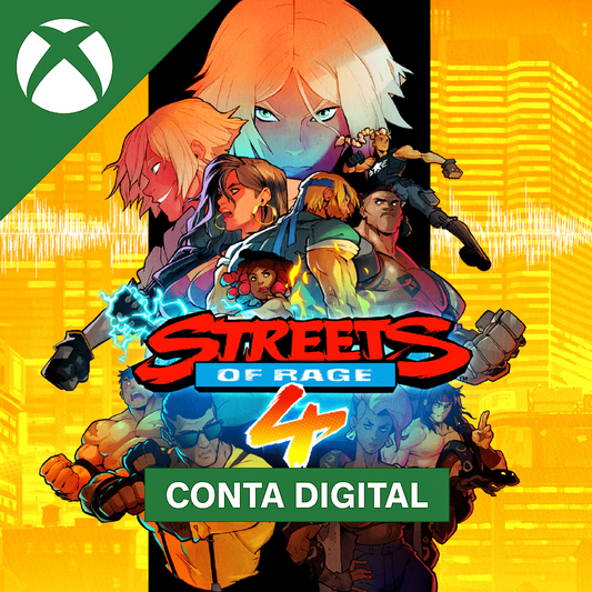 Streets of Rage 4 - Xbox One Mídia Digital