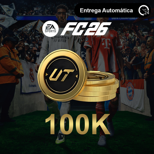 FC Coin 100 mil Ultimate Team EA Xbox Playstation FIFA Coins EA FC 26
