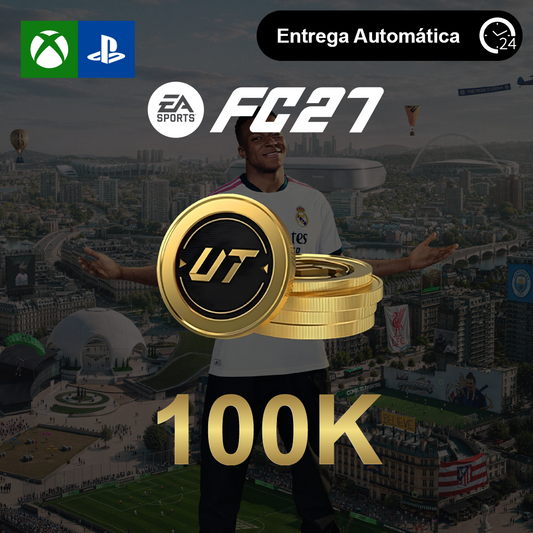 FC Coin 100 mil Ultimate Team EA Xbox Playstation FIFA Coins EA FC 27
