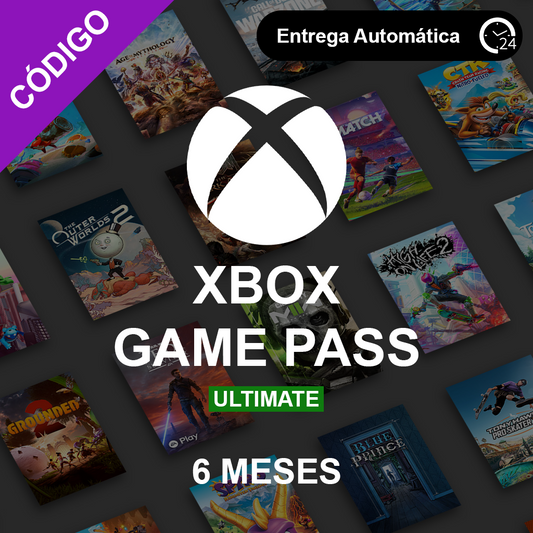 Assinatura Game Pass Ultimate 6 Meses Código de 25 Dígitos BR