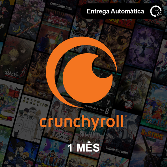 Assinatura Crunchyroll 30 Dias - Conta