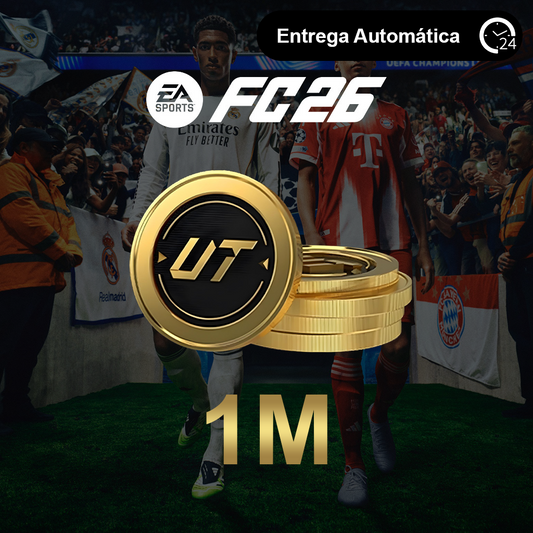 FC Coin 1 milhão Ultimate Team EA Xbox Playstation FIFA Coins EA FC 26