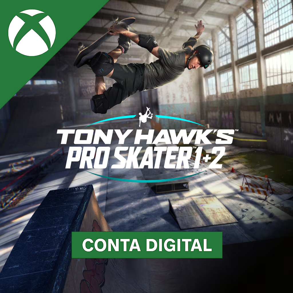 Tony Hawk's Pro Skater 1 + 2 - Xbox Mídia Digital