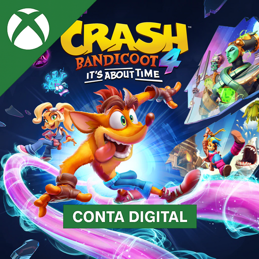 Crash Bandicoot 4 It's About Time - Xbox Mídia Digital