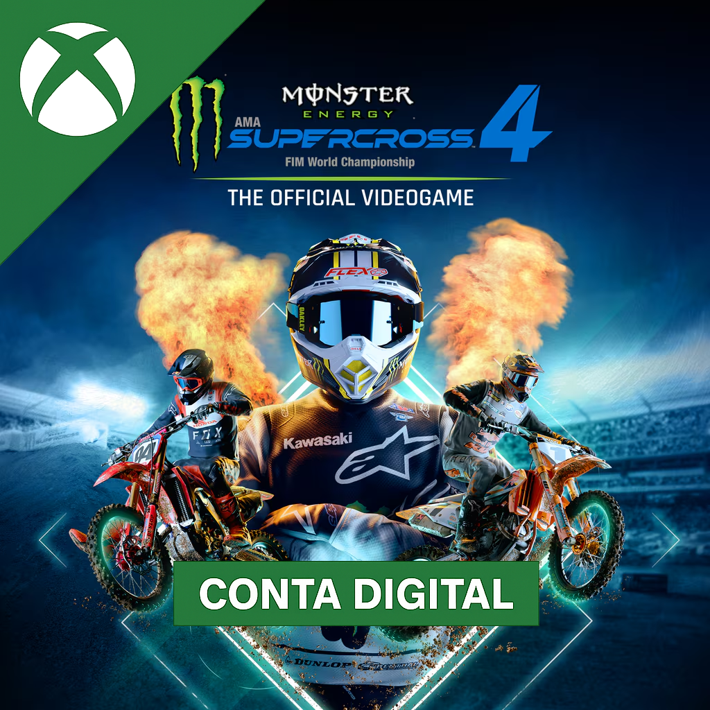 Monster Energy Supercross 4 - Xbox One Mídia Digital