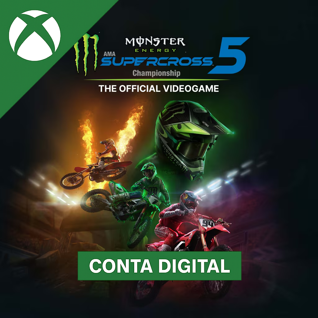 Monster Energy Supercross 5 Xbox One Mídia Digital
