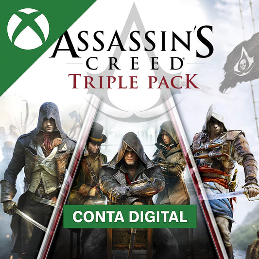 Assassin's Creed Triple Pack - Xbox Mídia Digital