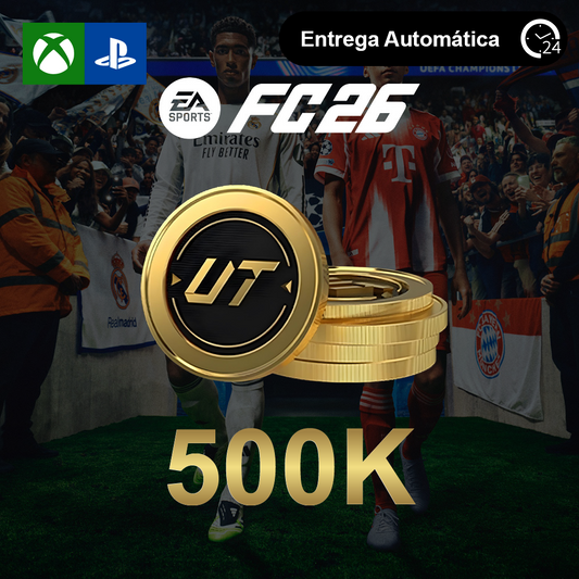 FC Coin 500 mil Ultimate Team EA Xbox Playstation FIFA Coins EA FC 26
