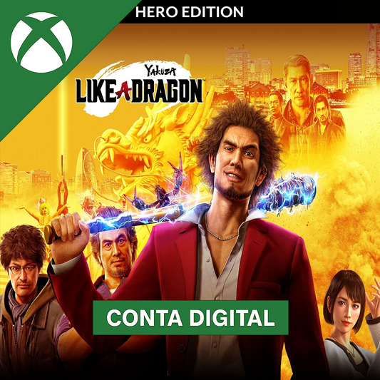Yakuza Like a Dragon Hero - Xbox Mídia Digital