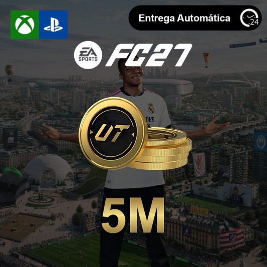 FC Coin 5 milhões Ultimate Team EA Xbox Playstation FIFA Coins EA FC 27