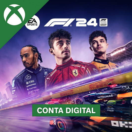 F1 24 Xbox REGIÃO – Código 25 Dígitos