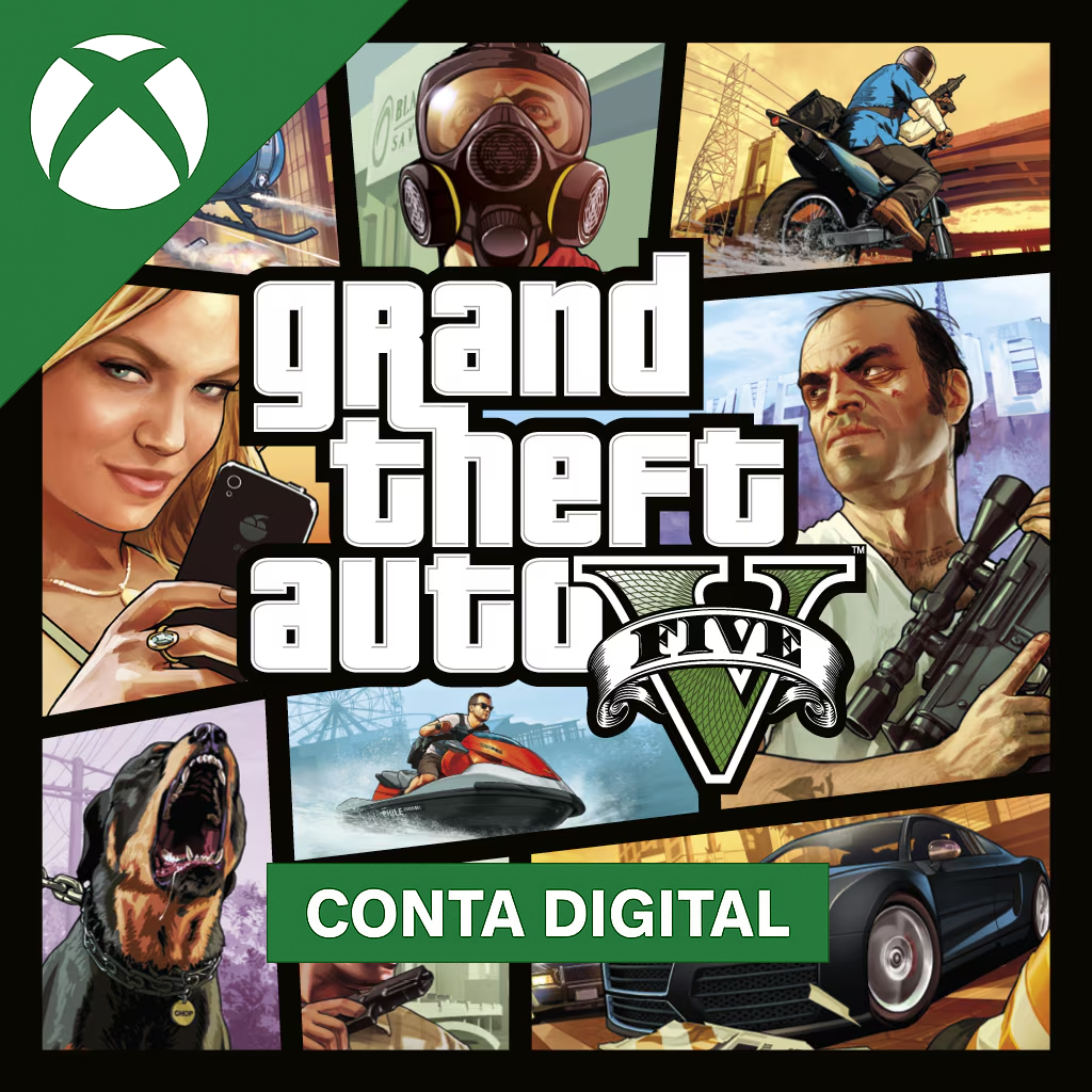Grand Theft Auto V - Xbox Mídia Digital