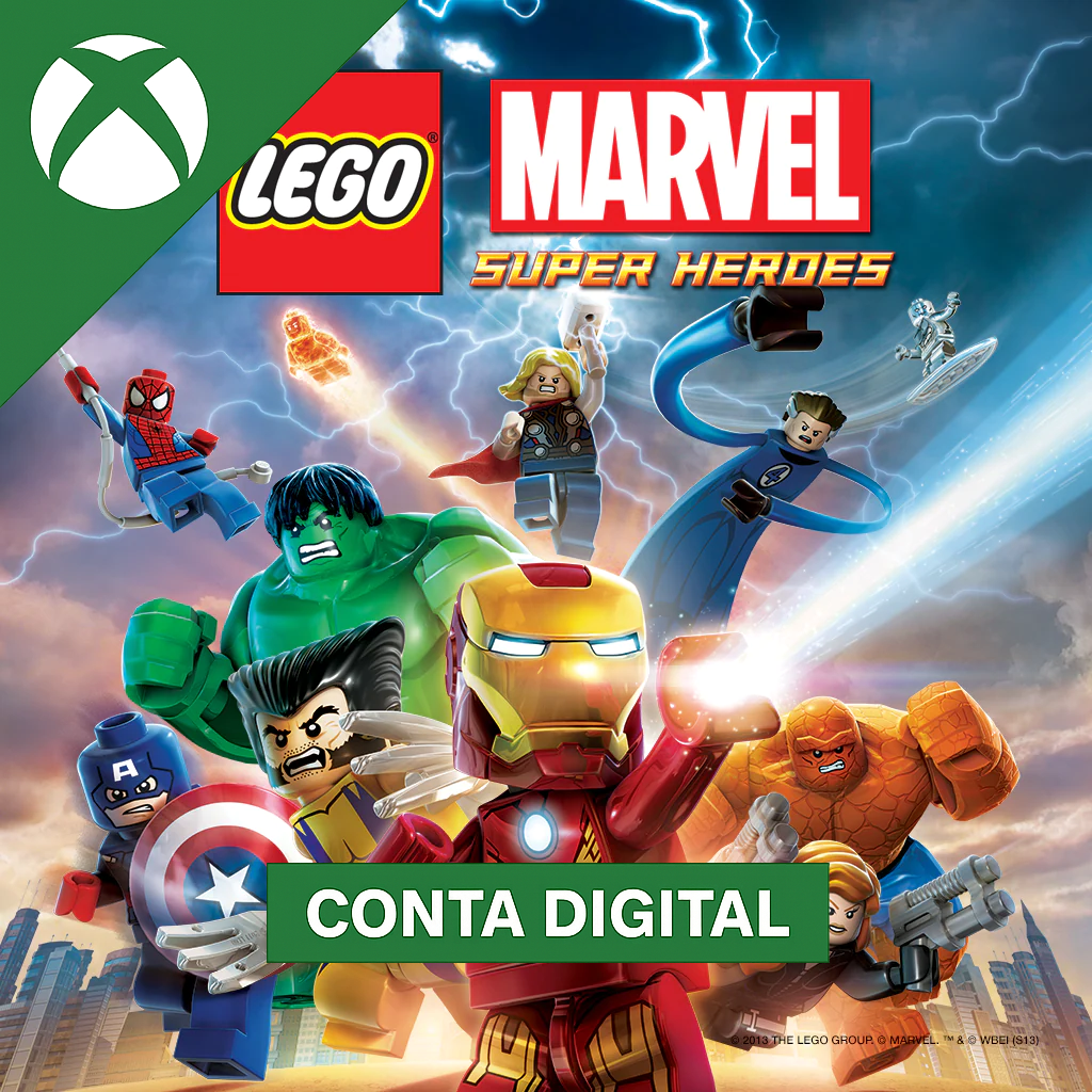 Lego Marvel Super Heroes - Xbox Mídia Digital