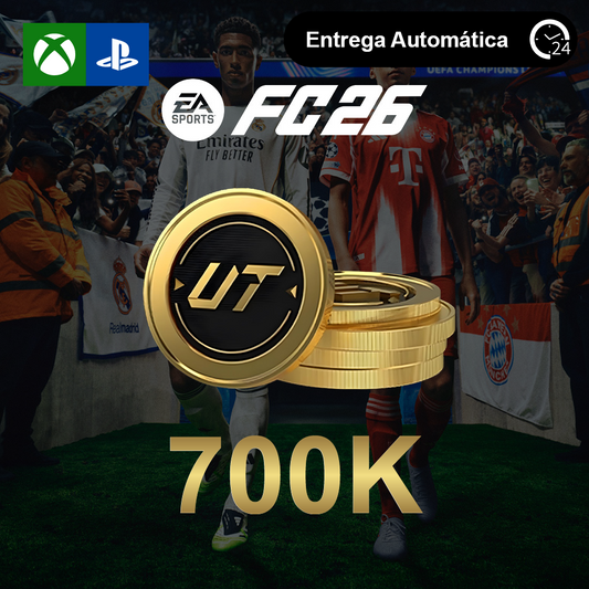 FC Coin 700 mil Ultimate Team EA Xbox Playstation FIFA Coins EA FC 26