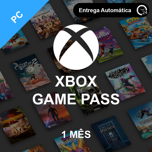 Assinatura Game Pass PC 1 mês - Compartilhado