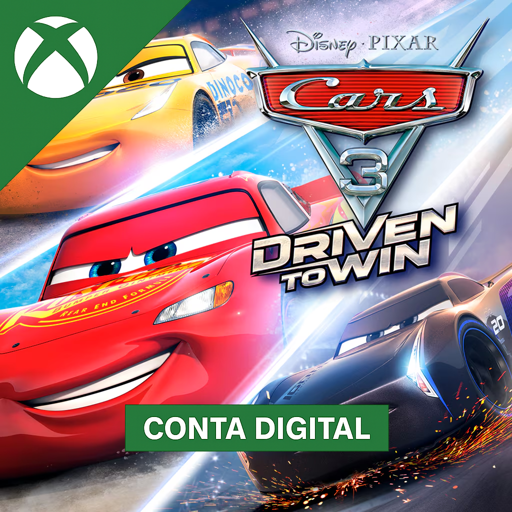 Carros 3 Correndo para Vencer – Xbox One Mídia Digital