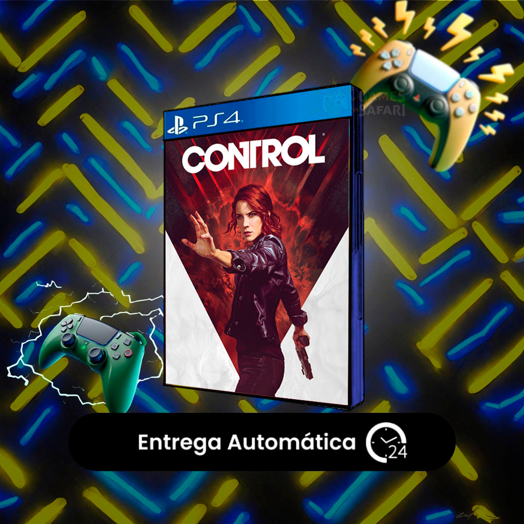 CONTROL  – PS4 - Mídia Digital