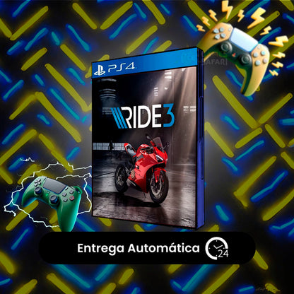 RIDE 3 – PS4 - Mídia Digital