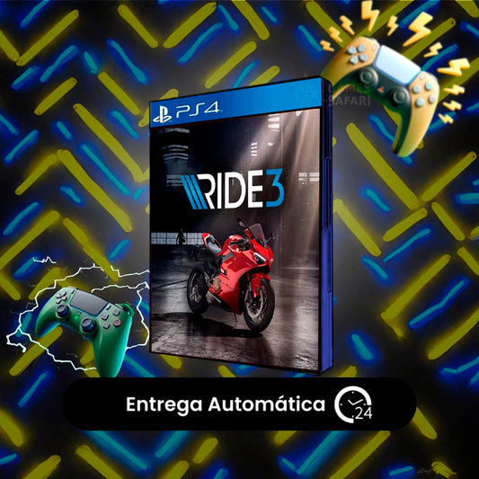 RIDE 3 – PS4 - Mídia Digital
