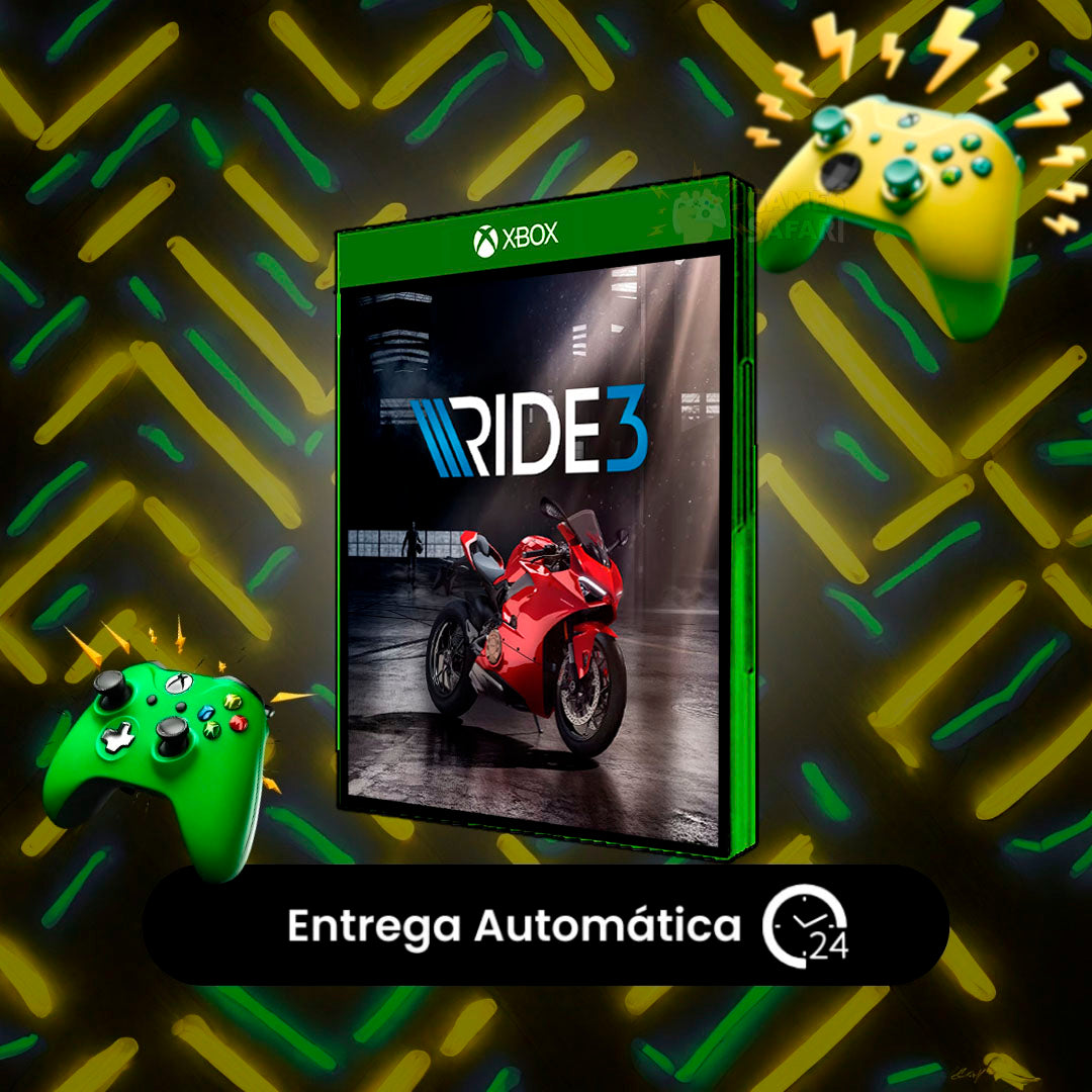 RIDE 3  - Xbox One Mídia Digital
