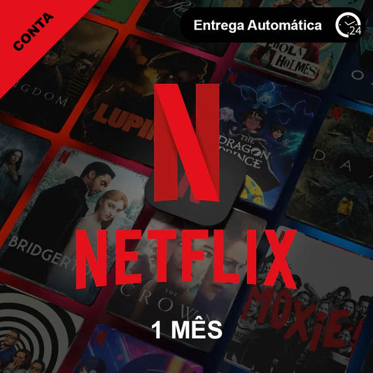 Assinatura Netflix Sem Propaganda 1 tela 1 mês
