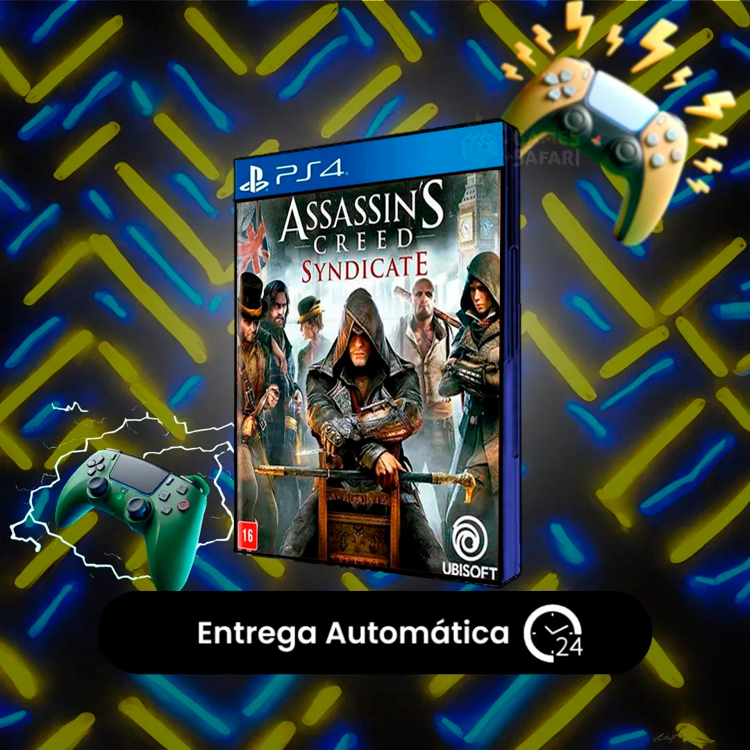 Assassin's Creed Syndicate - PS4 Mídia Digital