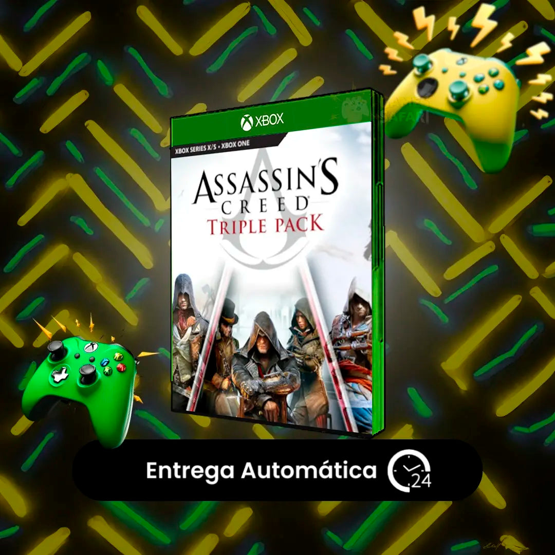 Assassin's Creed Triple Pack – Xbox One Mídia Digital
