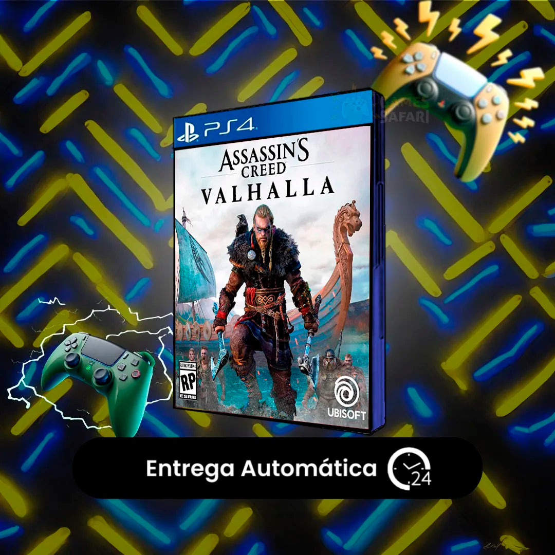 Assassin's Creed Valhalla - PS4 Míidia Digital