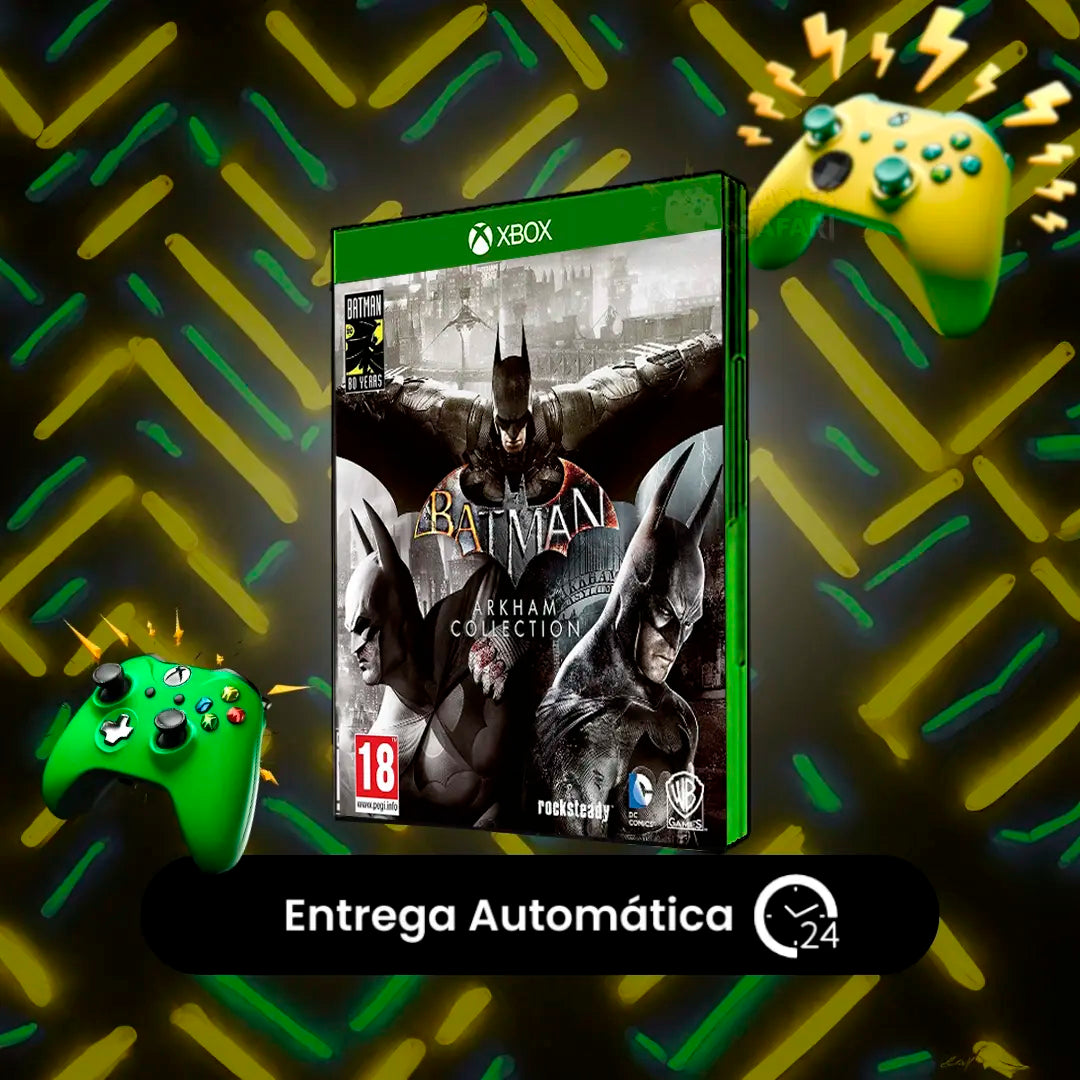 Batman Arkham Collection – Xbox One Mídia Digital – Games Safari