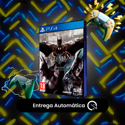 Batman: Arkham Collection - PS4 - Mídia Digital