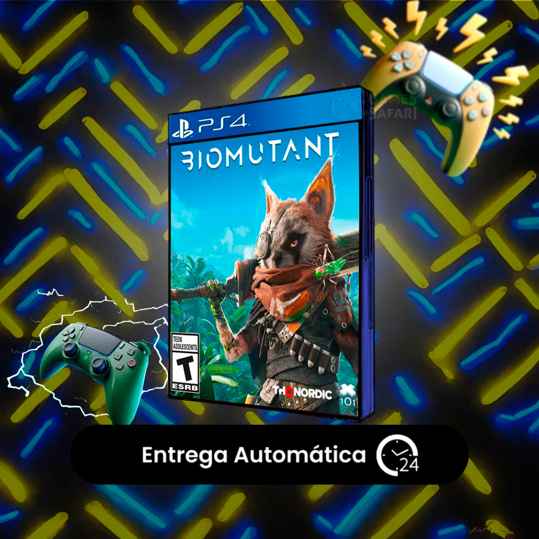 Biomutant - PS4 Mídia Digital
