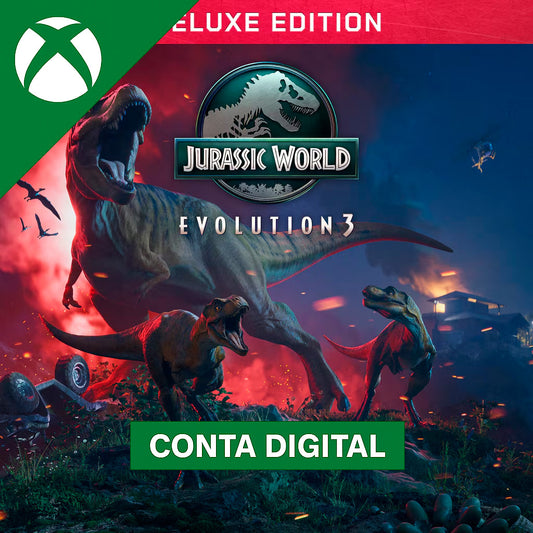 Jurassic World Evolution 3 Deluxe Edition - Xbox Mídia Digital