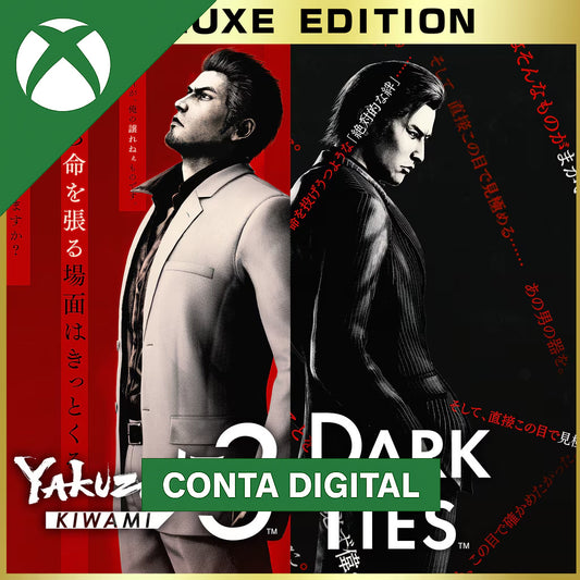 Yakuza Kiwami 3 & Dark Ties - Deluxe Edition - Xbox Mídia Digital