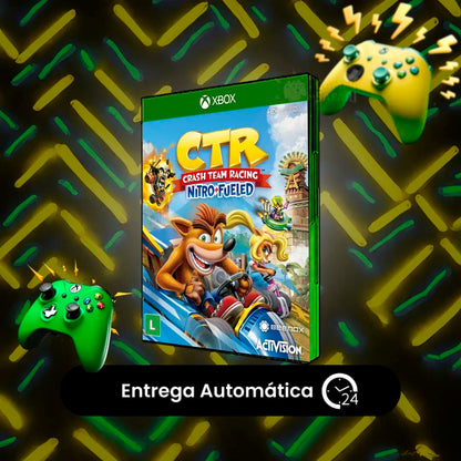 Crash Team Racing Nitro Fueled Xbox One Mídia Digital