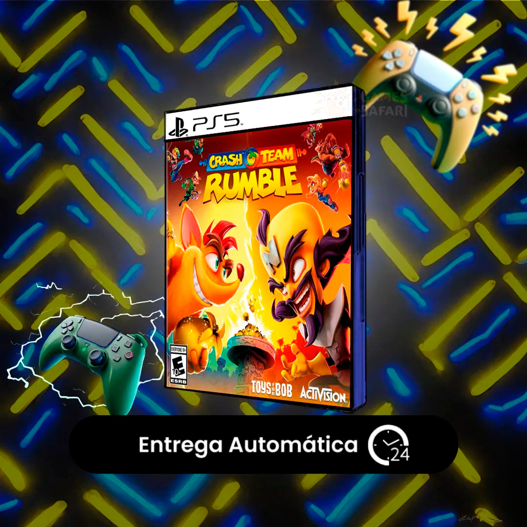 Crash Team Rumble PS5 - Mídia Digital