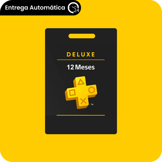 Assinatura PlayStation Plus Deluxe - 12 meses
