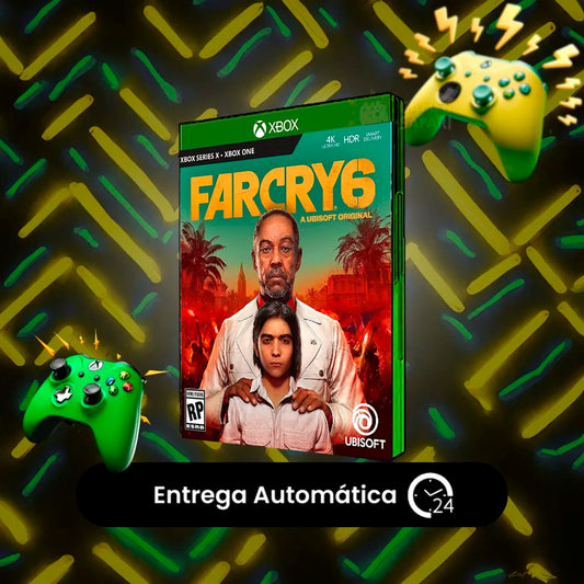 Far Cry 6 Xbox One Mídia Digital