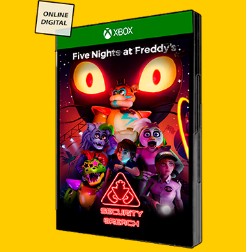 Five Nights at Freddy's Security Brecha Mídia Digital Xbox