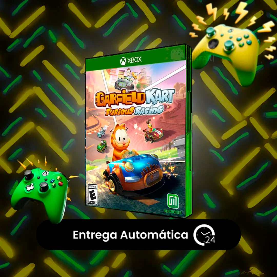 Garfield Kart Furious Racing – Xbox One Mídia Digital