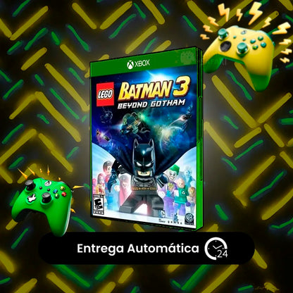 Lego Batman 3 Além De Gotham Xbox One Mídia Digital