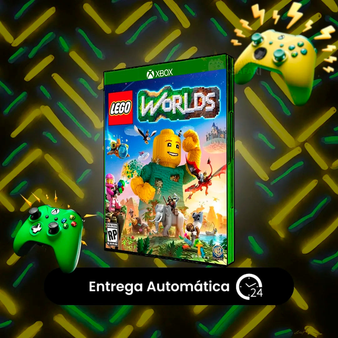 Lego Worlds Xbox One Mídia Digital