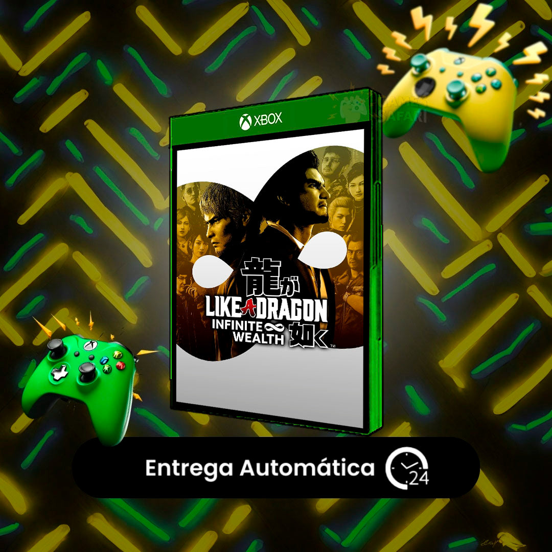 Like A Dragon: Infinite Wealth - Xbox Series Mídia Digital