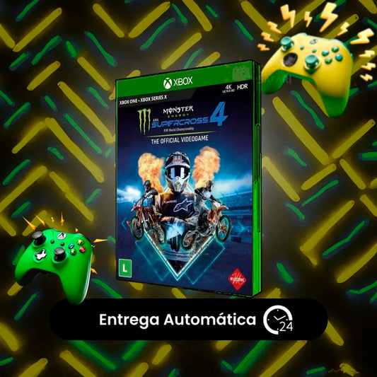 Monster Energy Supercross 4 - Xbox One Mídia Digital