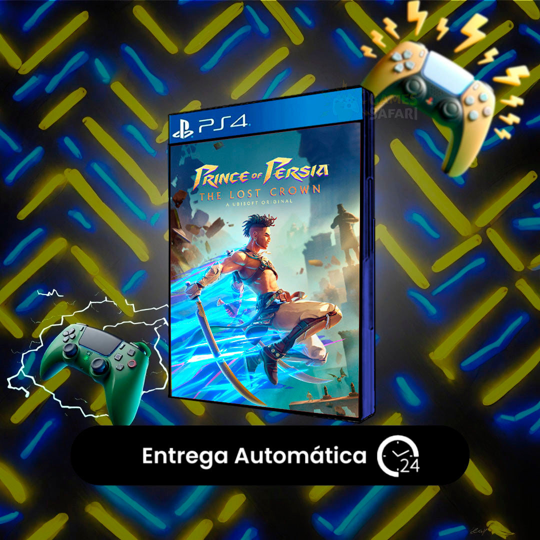 Prince Of Persia The Lost Crown – PS4 - Mídia Digital