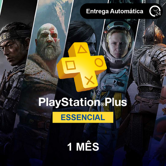 Assinatura PlayStation PSN Plus Essencial - 1 mês