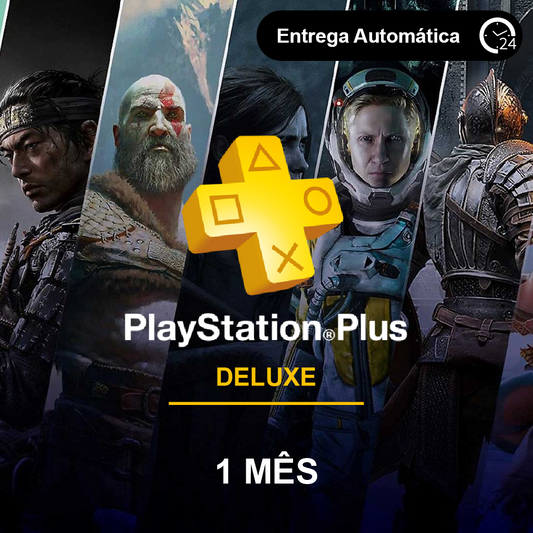 Assinatura PlayStation PSN Plus Deluxe - 1 mês